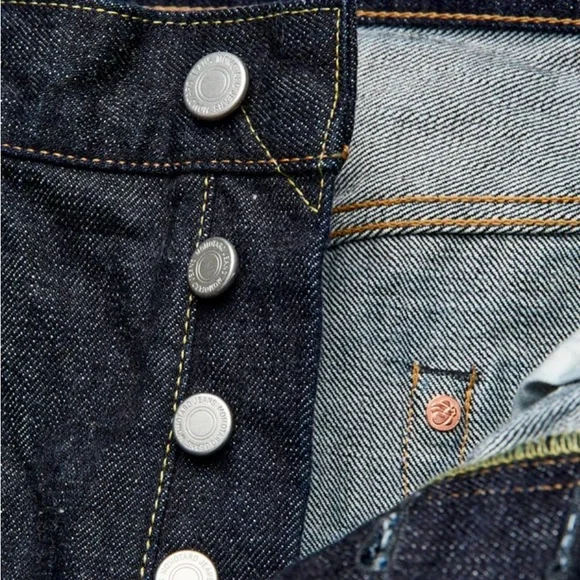 NWT MMJB0101 "Classic" 15.7oz Indigo Selvedge Denim - Straight Size 34 And 36 - Picture 9 of 12